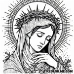 Dominican Tertiary: Rose of Lima Sheet