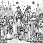 Saint Stephen of Hungary: Royal Coloring Page
