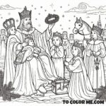 Saint Stephen's Churches: Hungarian Heritage Coloring