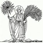 Medieval Hungary: Saint Stephen Coloring Page