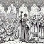 Christian Kingdom Builder: Saint Stephen Coloring