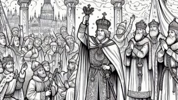 Christian Kingdom Builder: Saint Stephen Coloring
