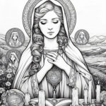 Courage in Christ: Seven Holy Brothers Coloring Book