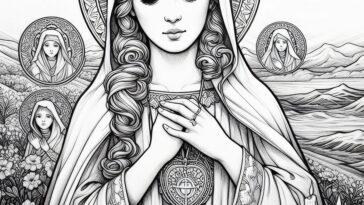 Courage in Christ: Seven Holy Brothers Coloring Book