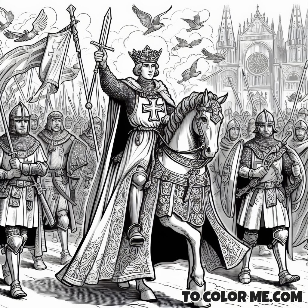 Virtuous Monarch: St. Louis IX Page