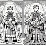 Defender of the Faith: Louis Coloring Sheet