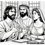 Prophet's Courage: John Confronts Herod Sheet