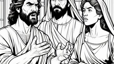 Prophet's Courage: John Confronts Herod Sheet