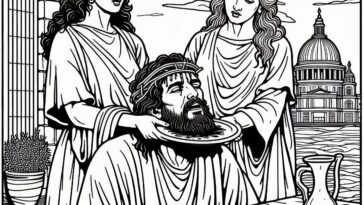 Prophet's Conviction: John Confronts King Sheet