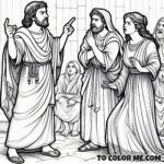 Biblical Confrontation: John vs Herod Sheet