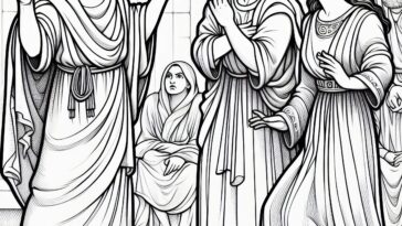 Biblical Confrontation: John vs Herod Sheet