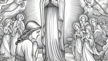 Blessed Trinity Gifts: 3 Hail Marys Coloring Book