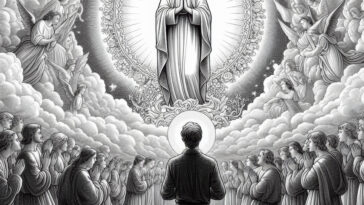 Simple Marian Devotion: 3 Hail Marys Coloring Book