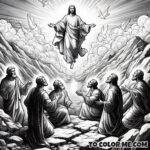 Heavenly Hallmark: Transfiguration Coloring Book