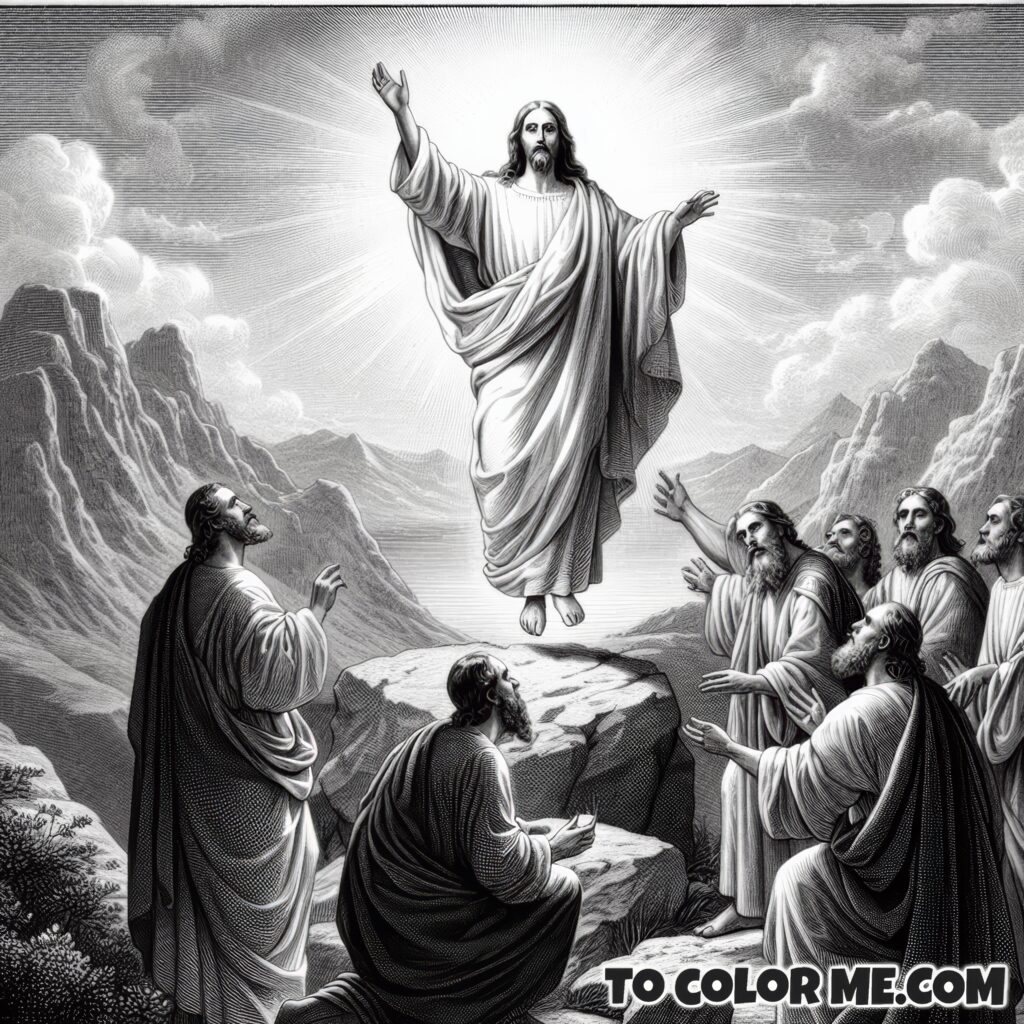 Luminous Lordship: Jesus Transfigured Coloring Book