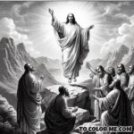 Luminous Lordship: Jesus Transfigured Coloring Book