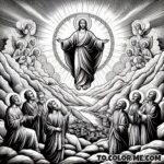 Divine Demonstration: Transfiguration Coloring Book