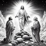 Beloved Son Revealed: Transfiguration Coloring Book
