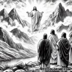 Clothed in Light: Transfiguration Coloring Book