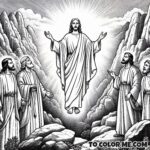 Divine Proclamation: Transfiguration Coloring Book