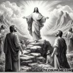 Divine Light: Transfiguration Coloring Pages