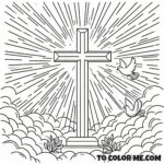 Jerusalem's Treasure: Cross Exaltation Faith Illustration