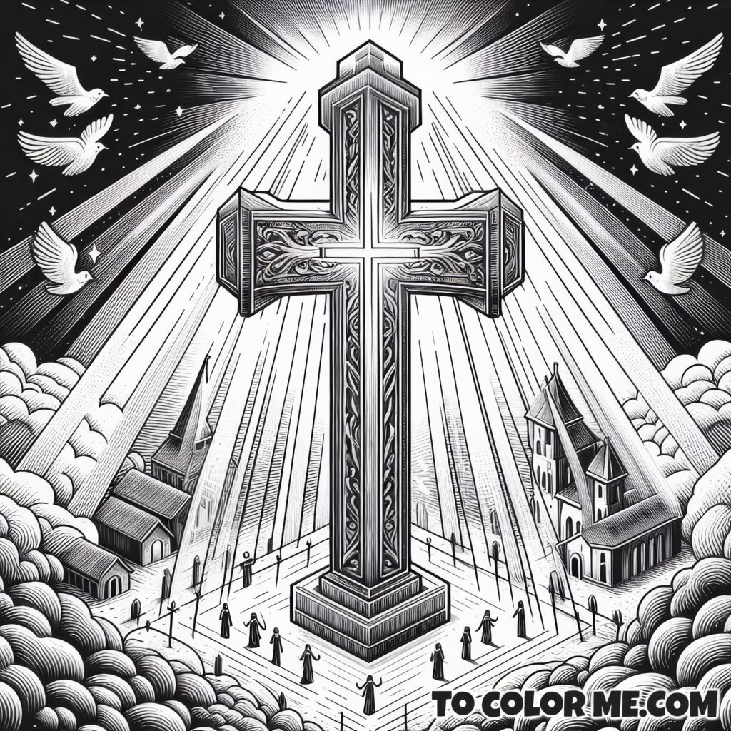 Basilica Dedication: Exaltation Cross Liturgical Art