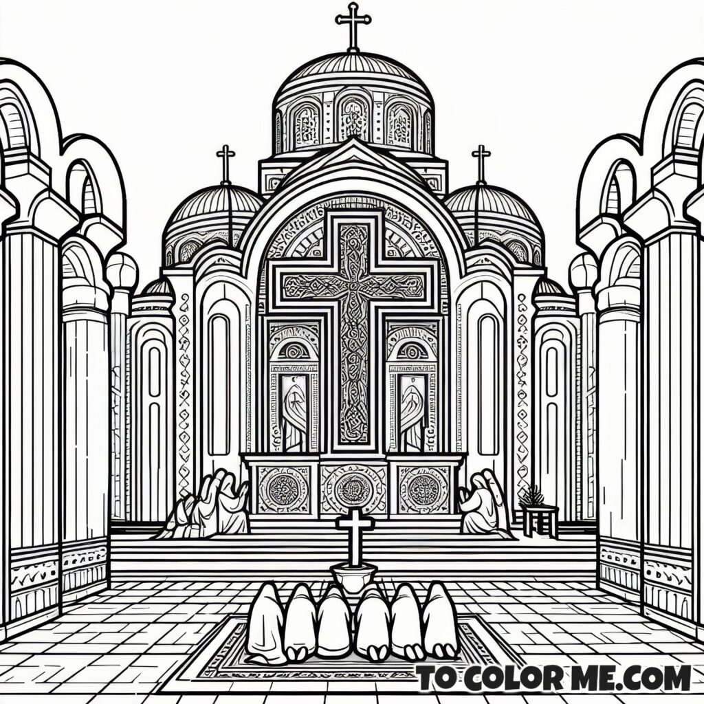 Persian Conquest Reversed: Holy Cross Triumph Sketch