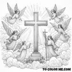 Orthodox Tradition: Exaltation Cross Iconography Sheet