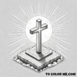 Salvific Wood: Holy Cross Exaltation Spiritual Doodle