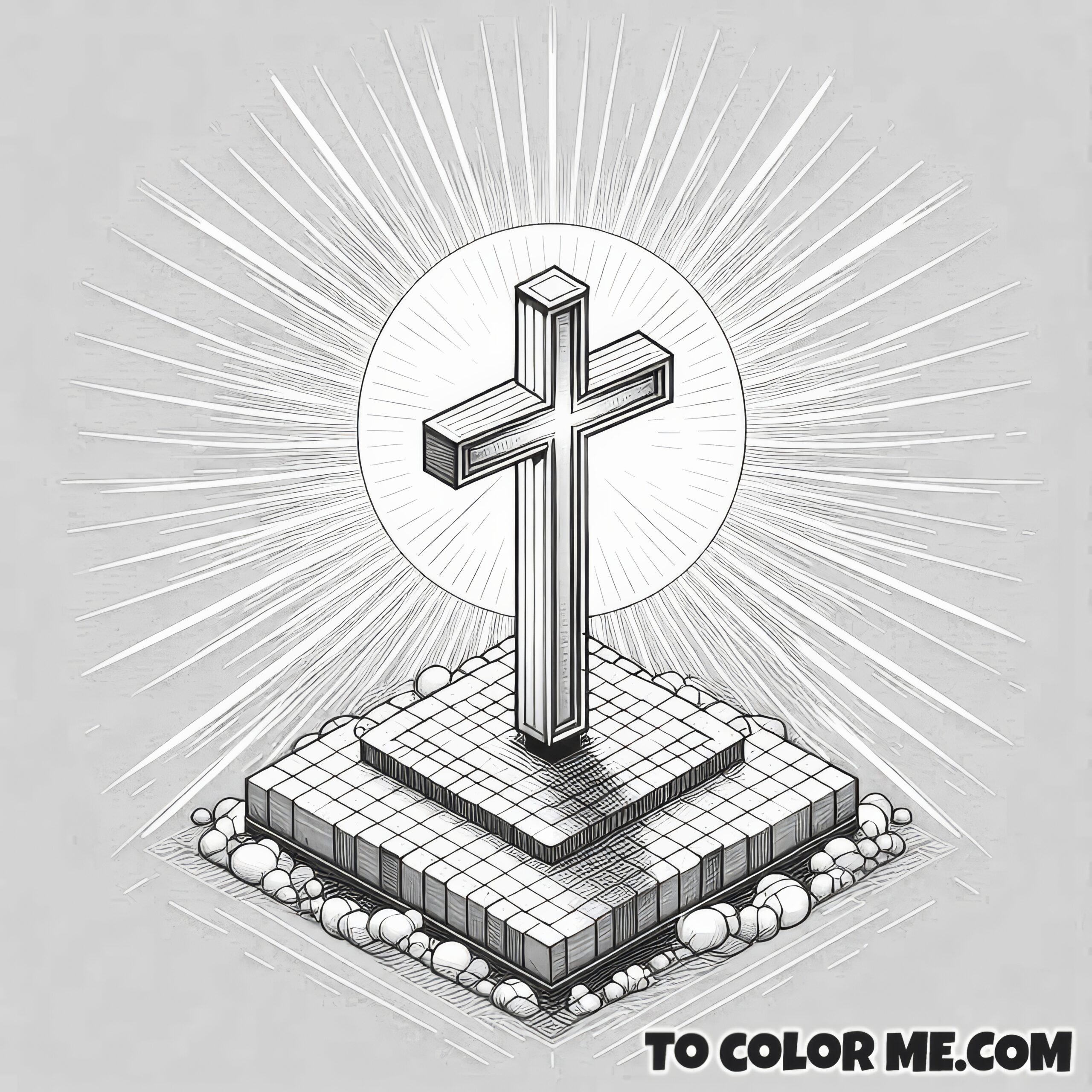 Salvific Wood: Holy Cross Exaltation Spiritual Doodle