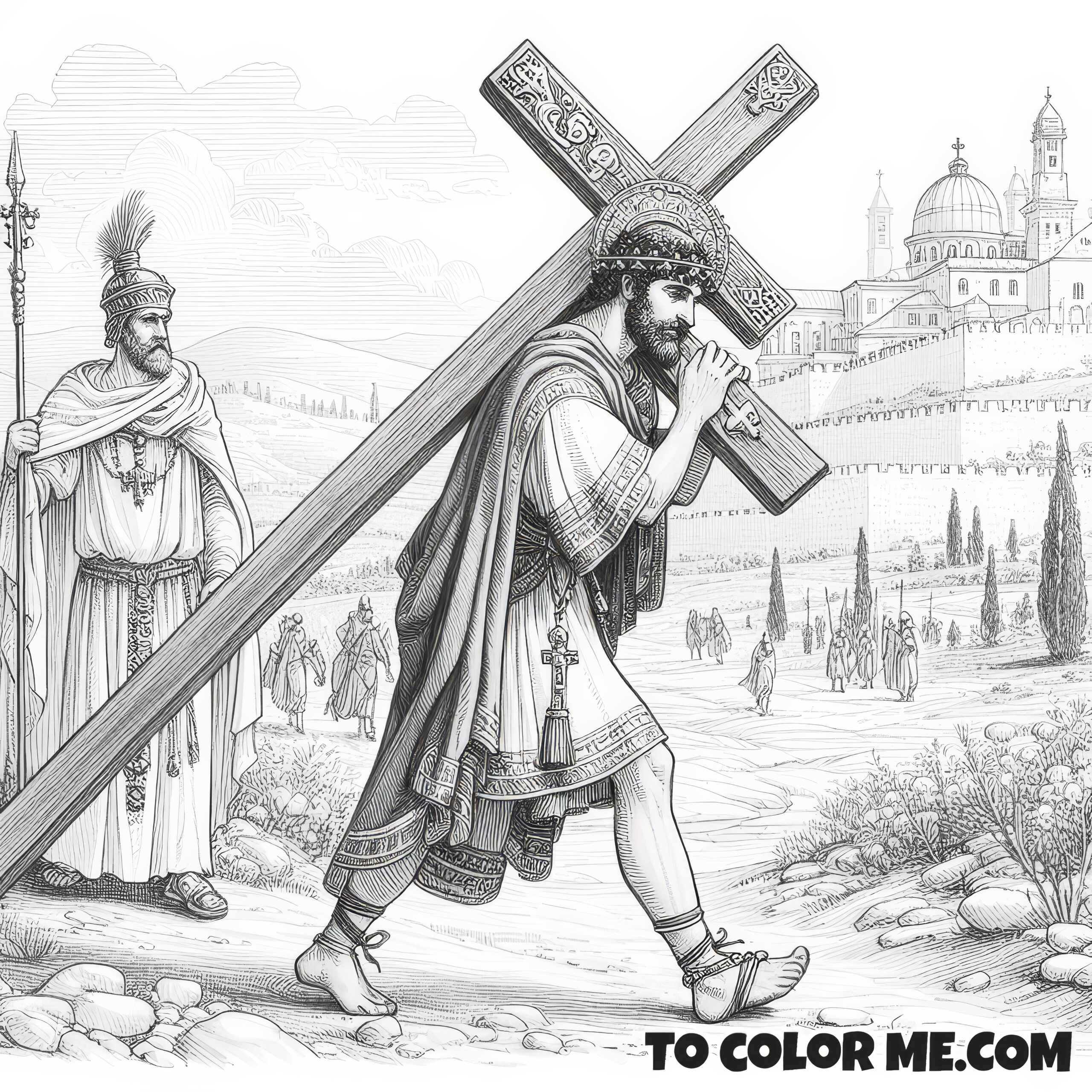 Imperial Penitent: Heraclius Cross Journey Art Page