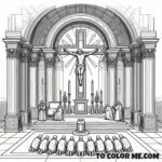 Divine Wood: Holy Cross Exaltation Contemplative Sketch