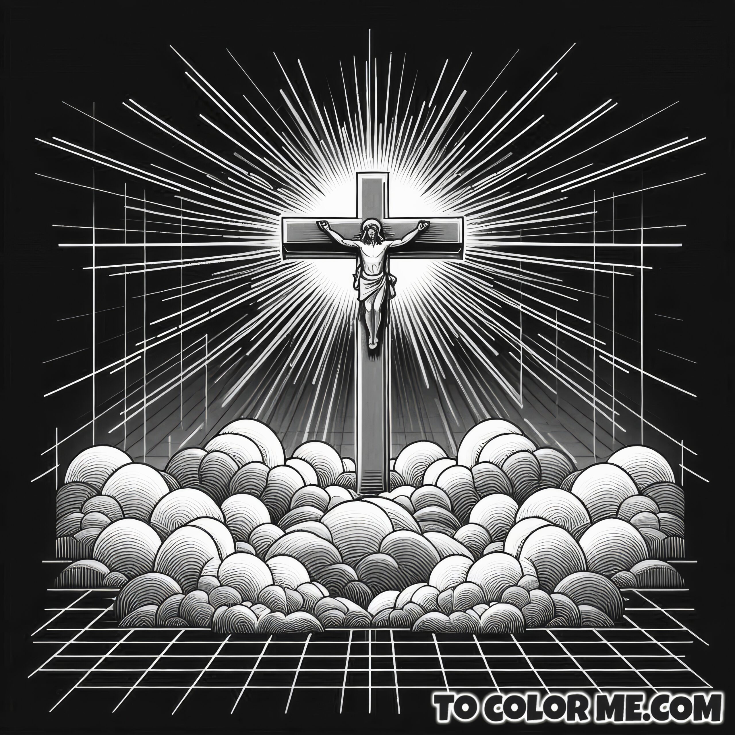 Baptismal Seal: Holy Cross Initiation Mystery Art