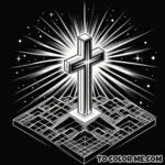 Anaphora Focus: Exaltation Cross Liturgical Drawing