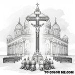 Hagiographic Treasure: Exaltation Cross Saints' Lives Art
