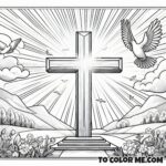 Christological Focus: Holy Cross Divine Nature Coloring