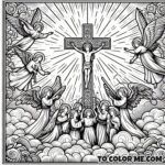 Eschatological Sign: Exaltation Cross End Times Sketch