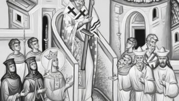 Chalcedonian Definition: Exaltation Cross Christology Art
