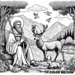 Royal Favorite: Saint Giles Coloring Sheet