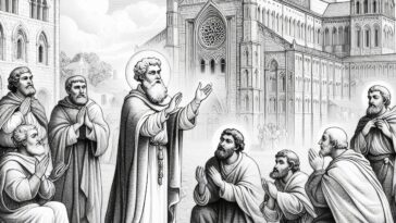 7th Century Saint: Giles Coloring Page