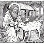 Hermit's Companion: St. Giles Deer Page