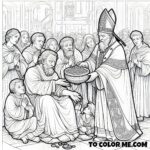 Papal Transformation: St. Gregory Sheet