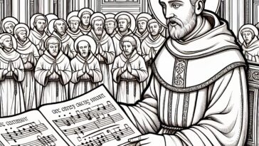 Saint of Students: Gregory Coloring Page