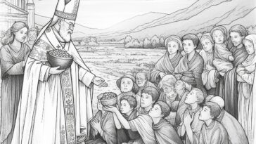 Papal Administrator: Gregory Coloring Sheet