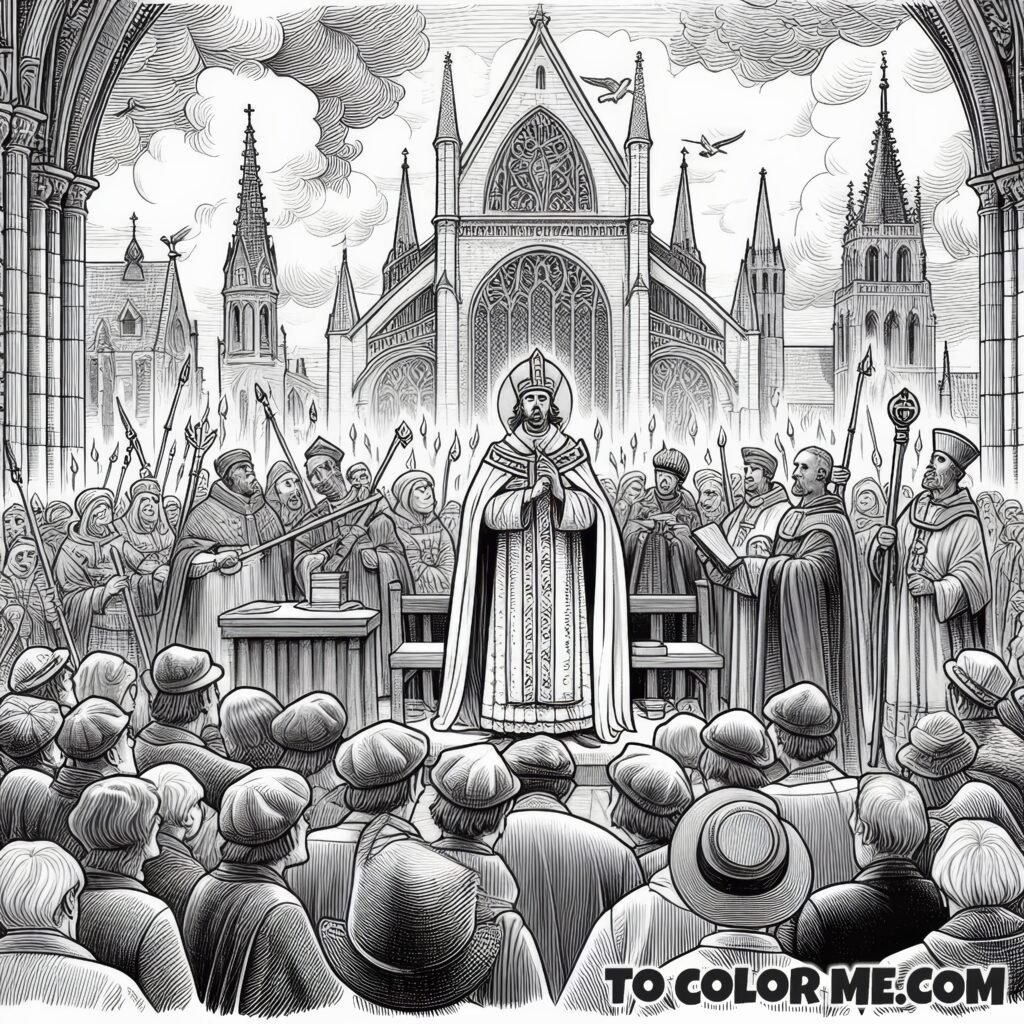 4th Century Saint: Justus of Lyon Page