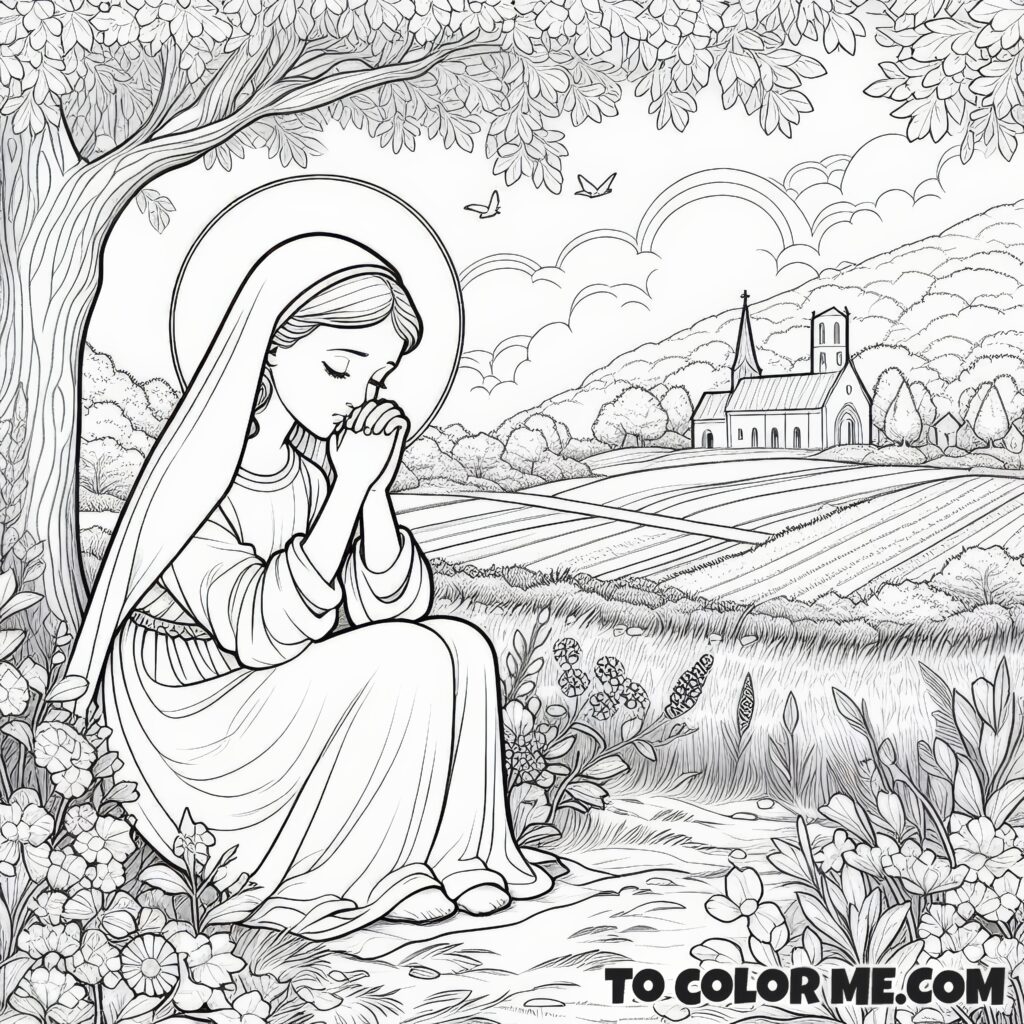 Catholic Countryside Saint: St. Regina Activity