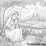 Catholic Countryside Saint: St. Regina Activity