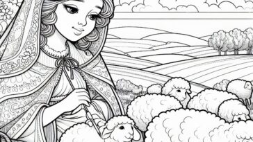 Martyred for Christ: Regina Catholic Coloring Page