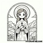 Sicilian Miracle Saint: St. Rosalia Sheet
